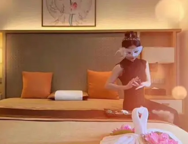 我在上海松江体验了下高端男士按摩spa会馆，私人会所花样超多