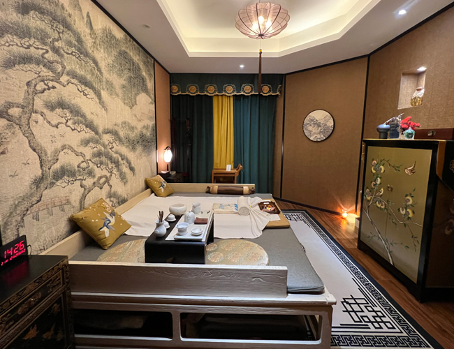 上海松江足疗减压会所环境展示（二）一种真挚的艺术生活态度