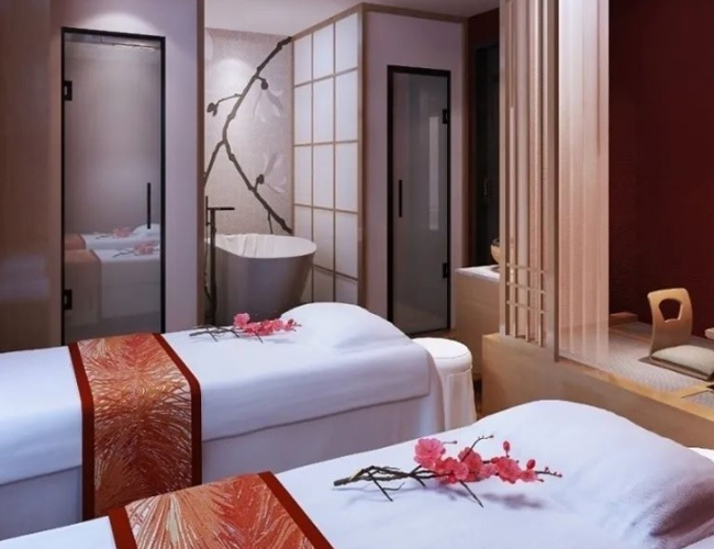 上海松江高端会所桑拿环境展示（九）快乐驿站，体验水疗